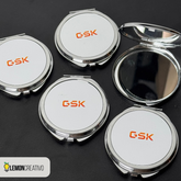 Skinny Acrylic Bottle with Logo